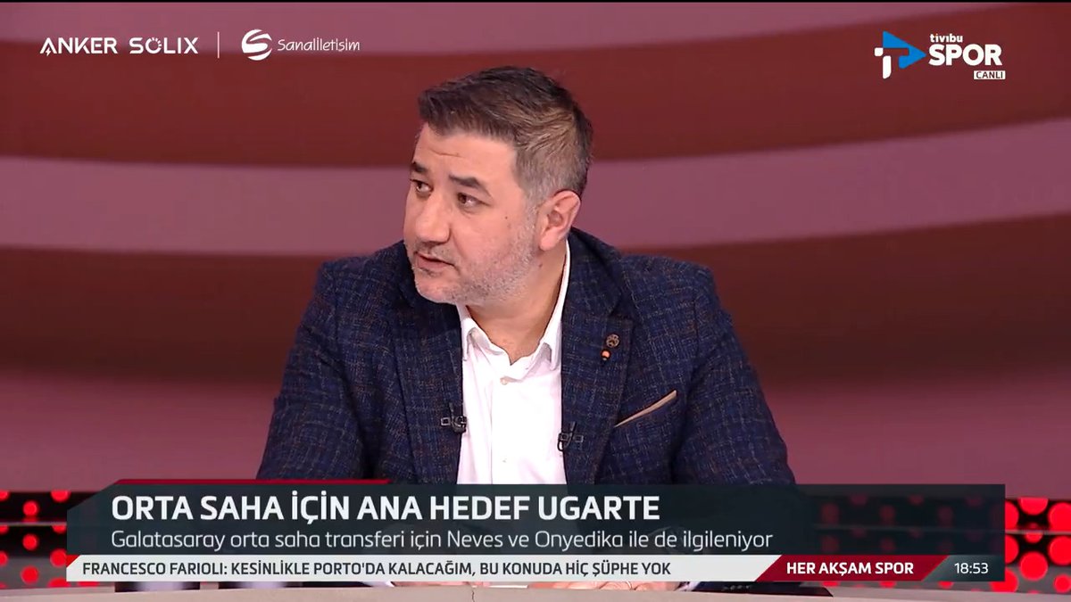 Ali Naci Küçük: Ruben Neves yaz transfer dönemi için ana hedeflerden bir tanesi. Galatasaray'ın en fazla mesai harcadığı isim Ugarte, zorunlu olmayan opsiyonla kiralamaya çalışıyor. Frattesi de Noa Lang da birçok kulübe menajerleri tarafından teklif edildi. Ali Naci Küçük