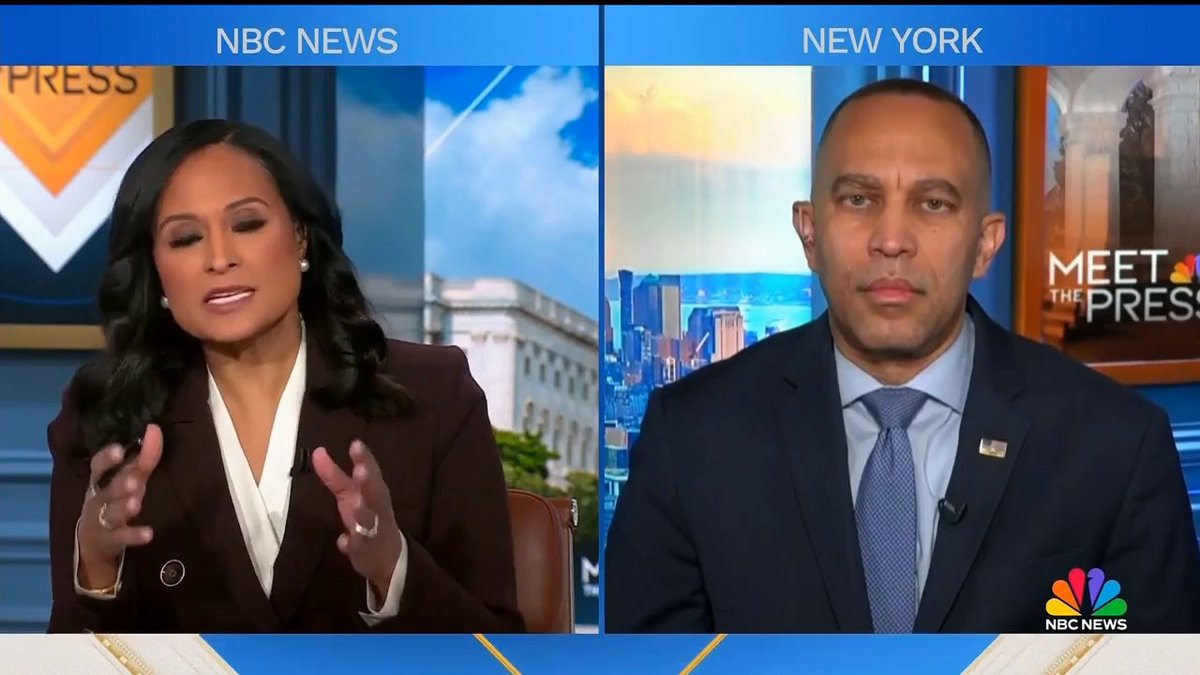 Hakeem Jeffries doesn't think Nicolas Maduro — an indicted fugitive and narcoterrorist — is a threat to the American people. JEFFRIES: “There’s been no evidence…to justify the actions that were taken.”