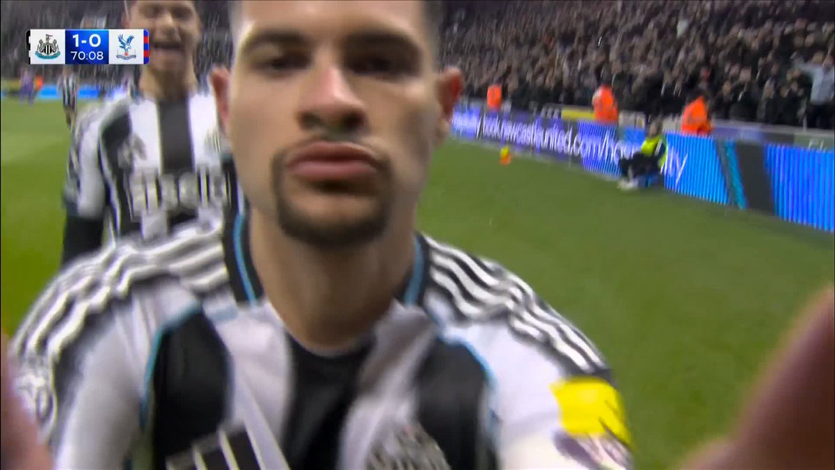 Bruno Guimarães opens the scoring at St James' Park! 💥