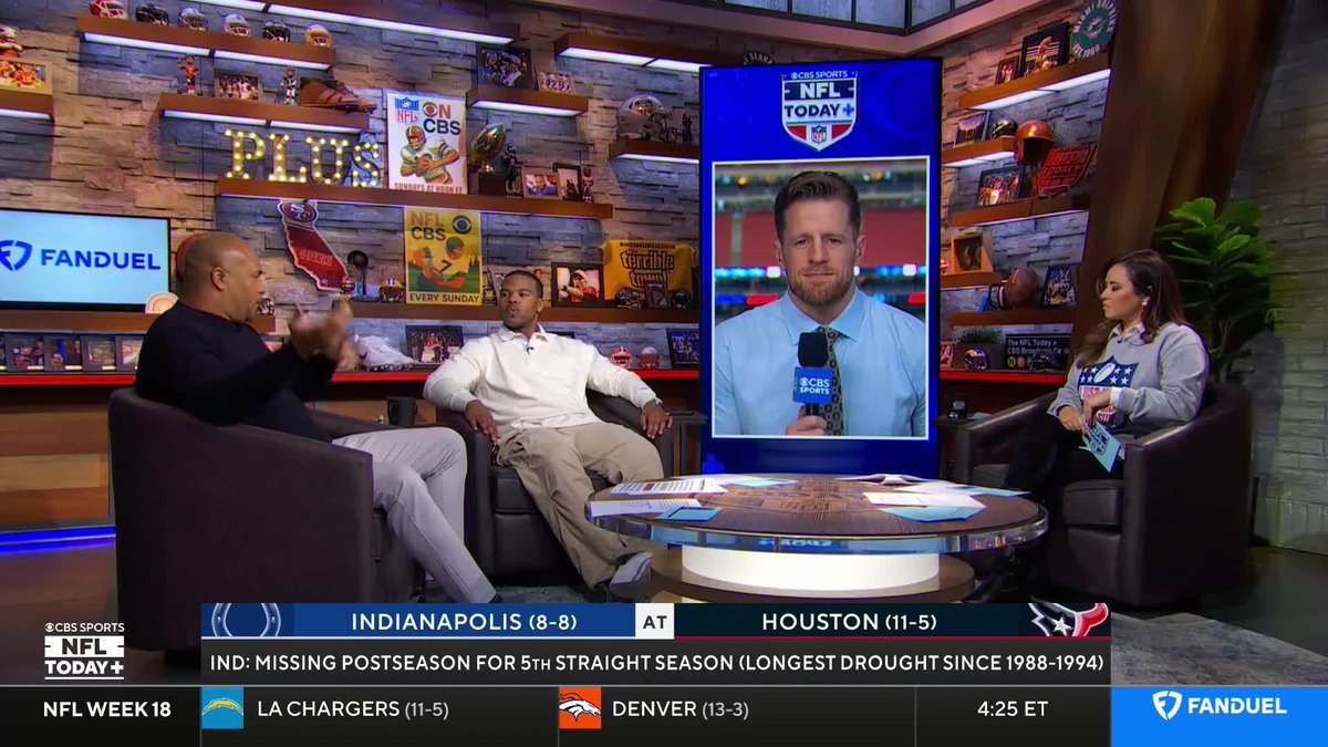 "I do believe they could make the Super Bowl." JJ Watt on the Texans.