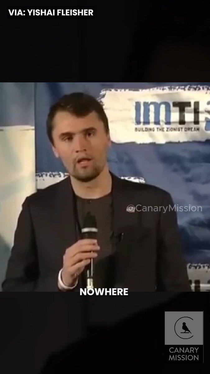 NEVER BEFORE SEEN - Charlie Kirk clip, “Anyone who is even a smidgen anti-Israel or antisemitic … we denounce it, and we expel it from the conservative movement.”