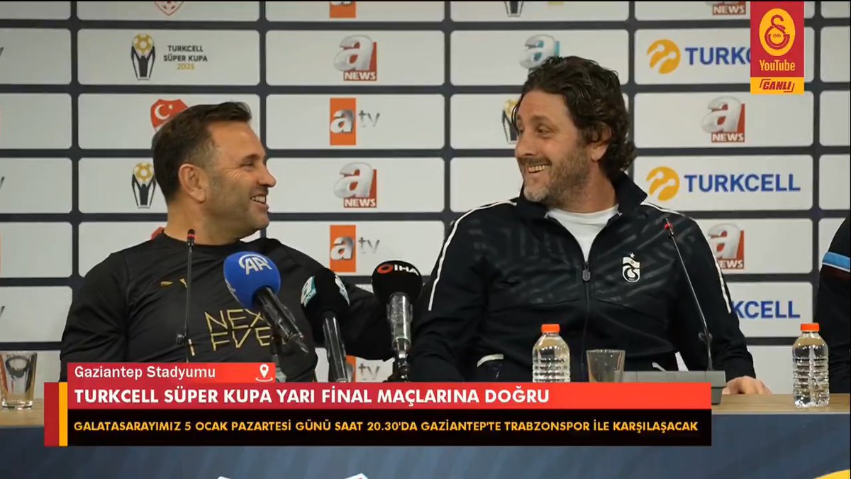 Okan Buruk'tan Fatih Tekke'ye: "Sen hızını aldın (Gülerek). Sorular bitmiyor..."