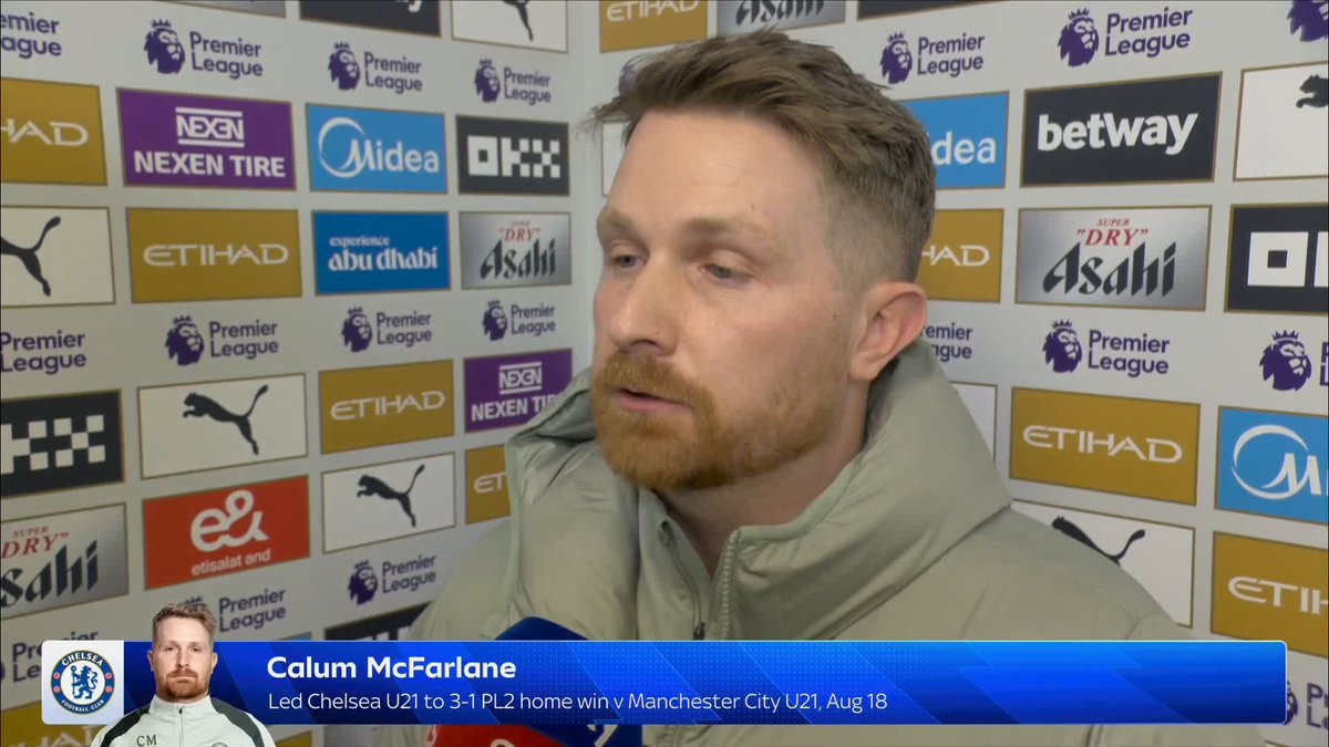 "I'm feeling good, feeling calm" Calum McFarlane speaks ahead of Chelsea's visit to Man City 🎙️