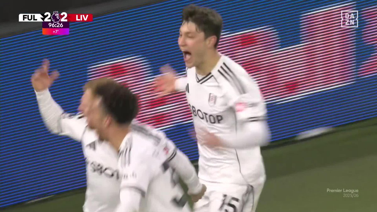 Simplemente... LA LOCURA DE LA PREMIER LEAGUE 😵‍💫 El Liverpool remontaba en el descuento... hasta que apareció el misil de Harrison Reed 💥 #PremierLeagueDAZN 🏴󠁧󠁢󠁥󠁮󠁧󠁿⚽