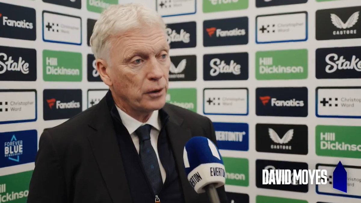 David Moyes' #EVEBRE reaction: