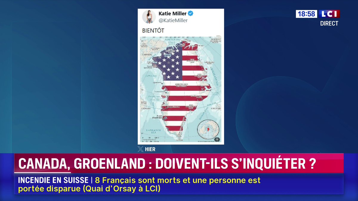 Pétrole vénézuélien : "Contrôlant le Venezuela, et avec sa production américaine, Donald Trump contrôle les prix du baril", analyse Thierry Breton. "Et les prix du baril, c'est absolument essentiel pour la Russie, les pays du Moyen-Orient et la Chine." ➡️ avec Darius Rochebin