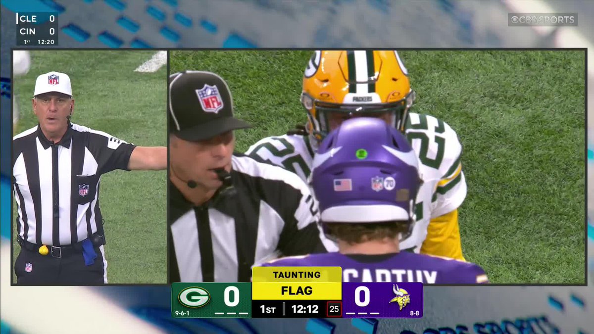NINE THROWING STIFF ARMS AND LOWERING THE SHOULDER 😤 (via NFL on CBS 🏈)