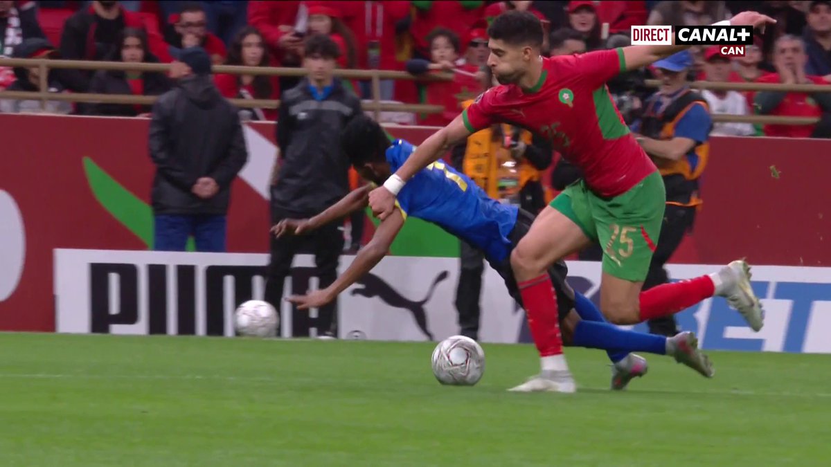 #CANALPLUSCAN : Quel est votre avis sur cette ultime action polémique du match Maroc / Tanzanie ? Y'avait-il pénalty pour les Taifa Stars ? 🧐