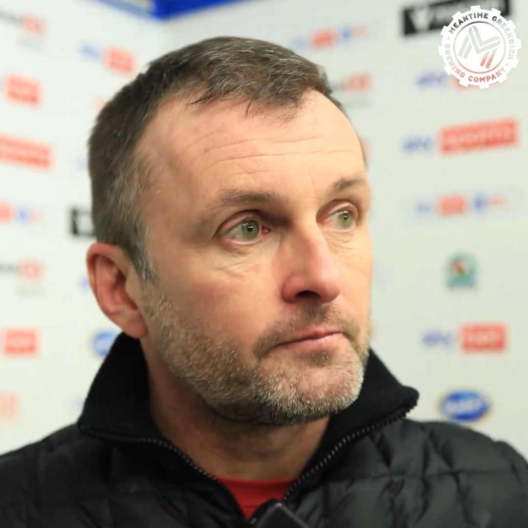 Nathan Jones reflects on today's draw ๐ฃ๏ธ #cafc