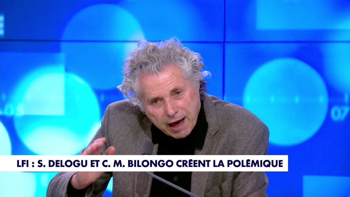 Gilles-William Goldnadel, avocat, sur la polémique impliquant le député LFI, Carlos Martens Bilongo : «La France insoumise a franchi un degré supplémentaire sur l'échelle du racisme par voie de racialisme», dans #FaceaFace
