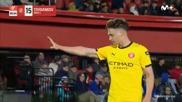 Un 𝐩𝐚𝐝𝐚𝐰𝐚𝐧 para sacar al Girona FC del descenso. El gol de Tsygankov. #LALIGAEASPORTS #LaCasaDelFútbol