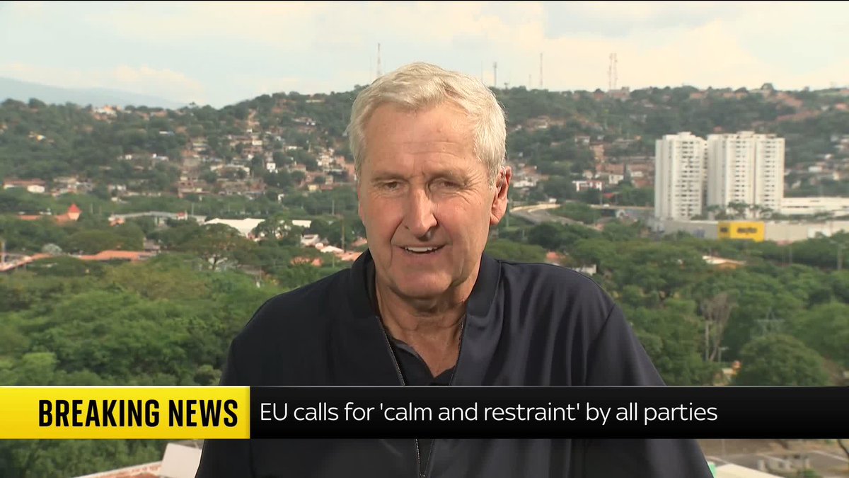 BREAKING: 26 EU countries have called for "calm and restraint by all parties" in Venezuela. In a statement, they said that "respecting the will of the Venezuelan people" is the "only way" to "resolve the current crisis." 🔗