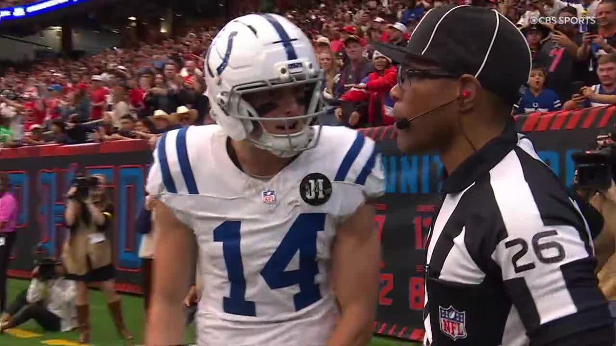 #Colts WR Alec Pierce getting ejected for this is way too harsh.