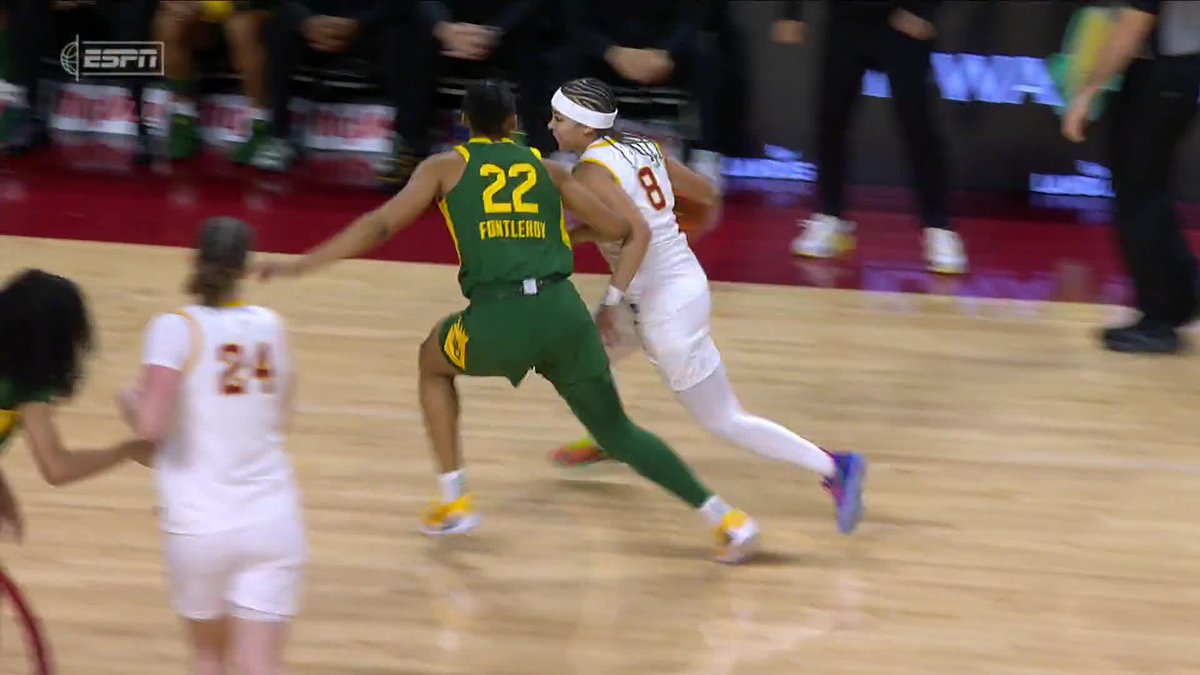Audi Crooks at the half vs. Baylor: 22 PTS 9-11 FG 17 MIN Baylor leads 41-39 — catch the second half of Baylor-Iowa State on ESPN and the ESPN App 🍿