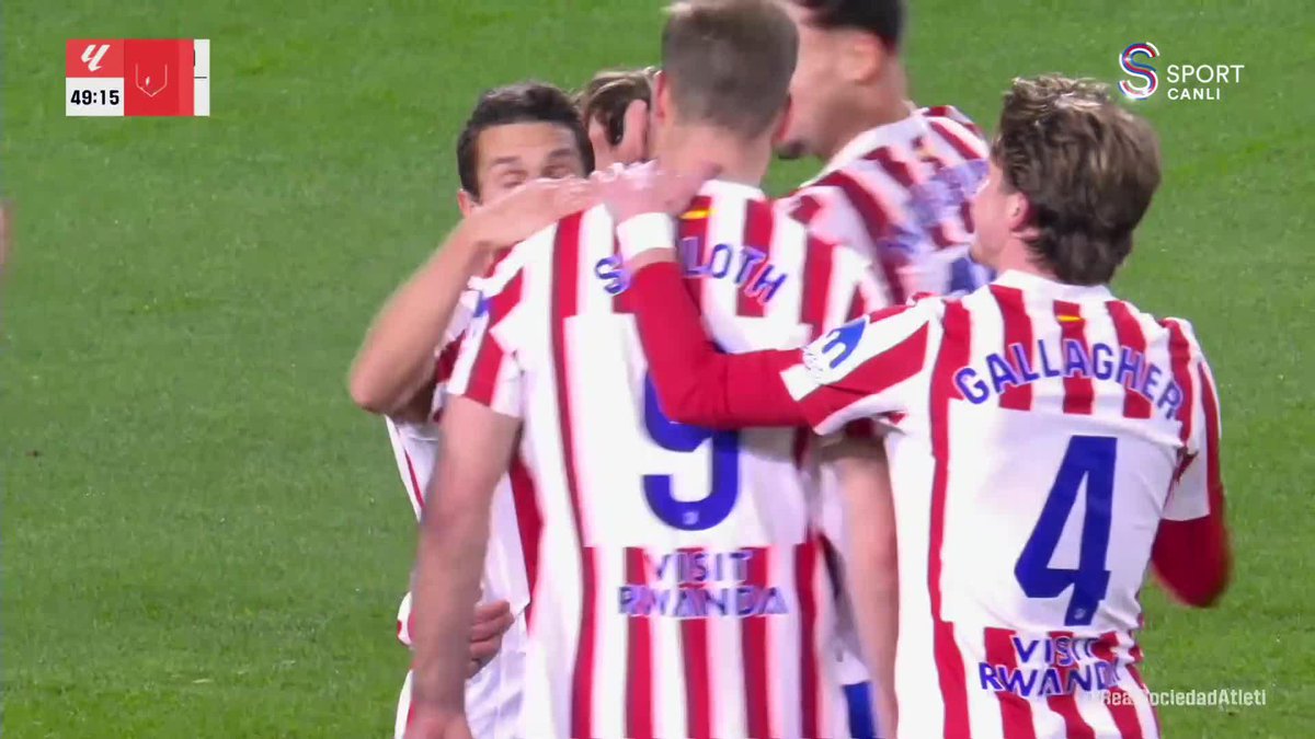 ⚽️ Alexander Sörloth, Atletico'yu Real Sociedad deplasmanında öne geçirdi.