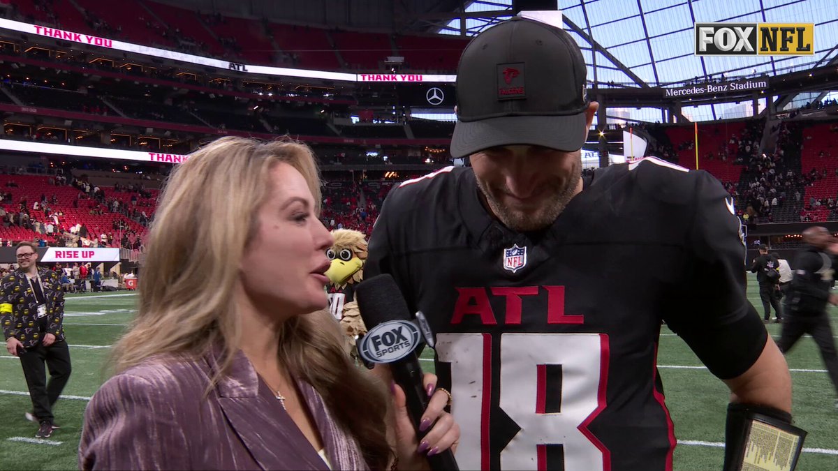 "We'll see. I think people got to watch the tape and we'll see what the market is like in March, but I love the game and would love to keep playing." Falcons QB Kirk Cousins spoke to Jennifer Hale on his future beyond this season 👀