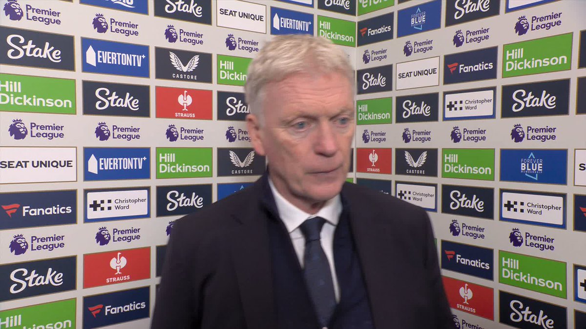 🗣️ "I don't think we did particularly well for any of the goals" David Moyes on Everton's 4-2 defeat to Brentford 💬