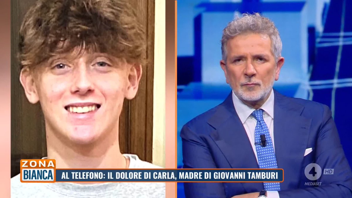 "Ringrazio Giorgia #Meloni per la sua umanità incredibile che mi ha dimostrato durante la telefonata" Al telefono in diretta a #zonabianca la mamma di Giovanni Tamburi, una delle vittime della Strage di Capodanno a #CransMontana