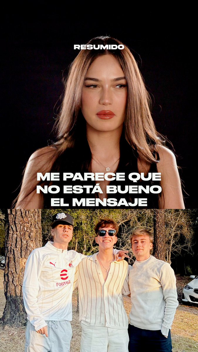 Michelle Masson sobre la canción de los Mernosketti 👀 “No está bueno el mensaje para la comunidad de gente chica que los sigue”