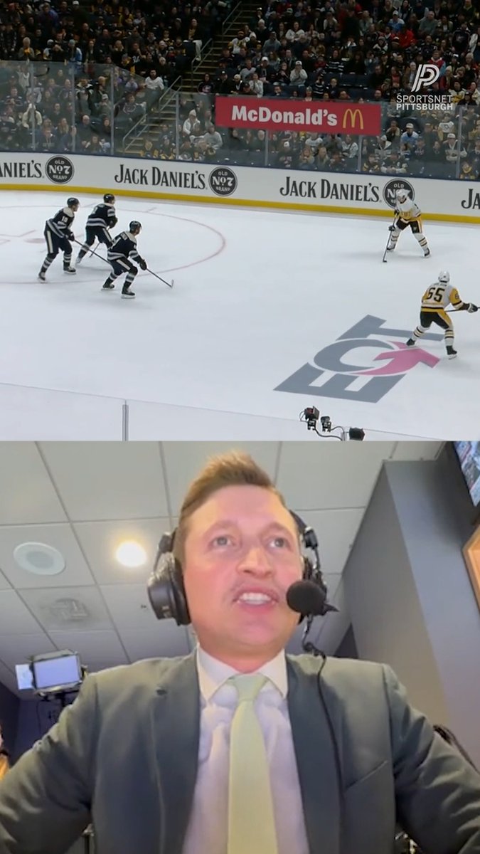 .Josh Getzoff had us ready to run through a wall with these comeback calls ⚡🎙️ "PENGUINS WIN! PENGUINS WIN!" 🔁