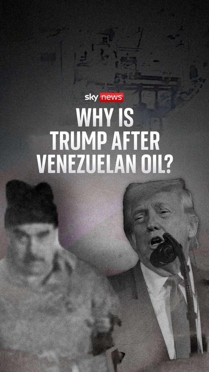 Why is Donald Trump after Venezuelan oil? Sky's Paul Kelso explains what American companies stand to gain from access to the country's oil reserves. More analysis 🔗