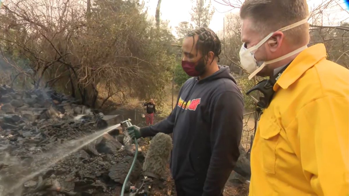 For Sr. National Correspondent Justin Michaels, covering the L.A. wildfires was unlike any other assignment. He recalls the haunting "total blackout" of smoke and the jarring sight of the Pacific Palisades in flames as his plane emerged from the clouds: