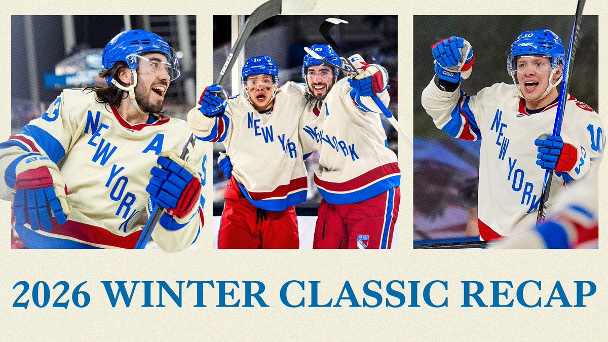 "When you win a game like this, there's a different type of emotion to it." Relive the magic of the 2026 NHL Winter Classic ⤵️