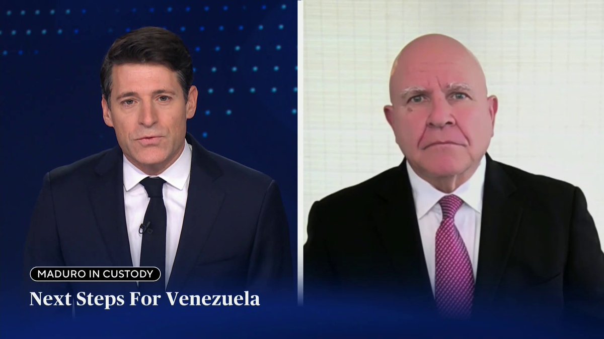 Retired Lt. Gen. H.R. McMaster, who had served as national security adviser during President Trump's first term, says the capture of Maduro is just the first step in U.S. intervention in Venezuela. He told Tony Dokoupil, "The point was to bring [Maduro] to justice and to take what is a very complicated first step to replacing the Maduro regime with a legitimate regime."