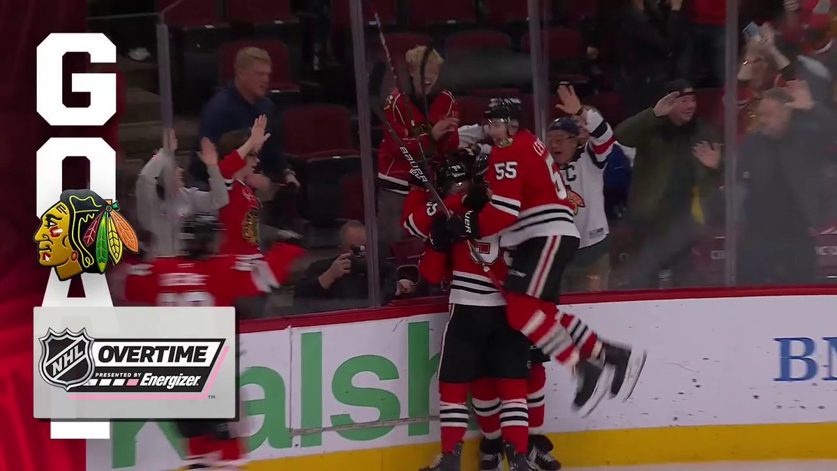 TYLER BERTUZZI CAPS OFF THE HAT TRICK WITH THE @ENERGIZER OVERTIME WINNER! 🚨