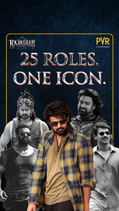 25 roles. One cinematic legacy. 🔥 Every role, built for the big screen. 🎬 #TheRajaSaab releasing at PVR INOX on Jan 9! #Prabhas #NiddhiAgarwal #RiddhiKumaar #MalavikaMohanan #SanjayDutt