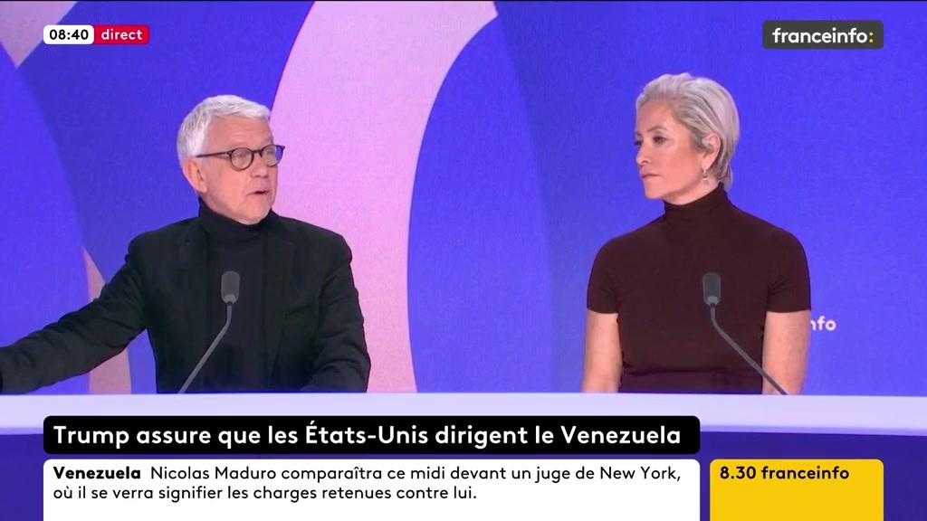 🔴 La doctrine "Donroe" ➡️ "C'est un jeu de mots avec Donald, mais le Don, ce sont les mafias, et on sait que Donald Trump, c'est fondamentalement un homme de mafia. Le jeu de mots est particulièrement intéressant et approprié", selon Bruno Tertrais