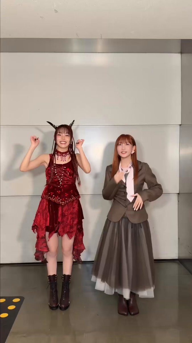 #レコード大賞 裏側にて、 #アイナ・ジ・エンド さんと DUET Mode...🕺 ありがとうございました🫶 アイナ・ジ・エンド Official #ZICO #幾田りら