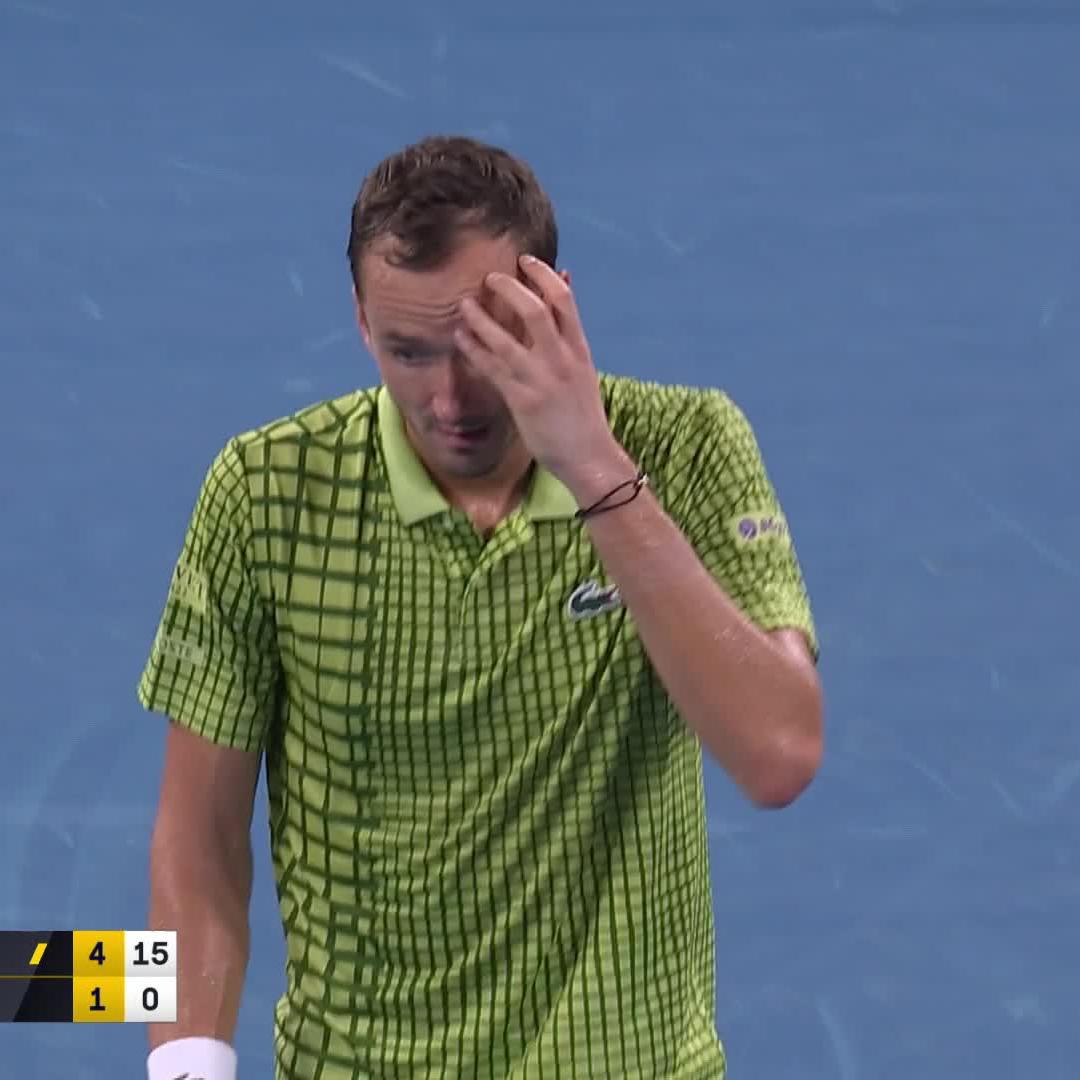 2026 Meddy is up and running 😤 #BrisbaneInternational