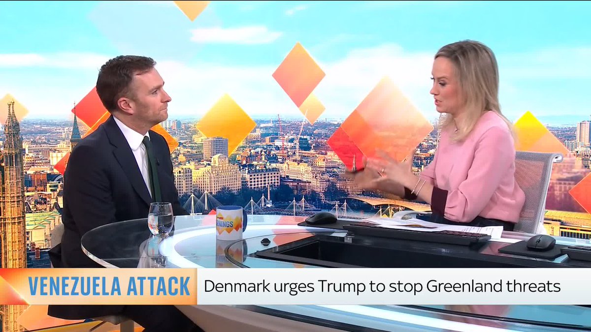 🗣️ 'Why won't you just say Trump shouldn't be threatening or invading Greenland?'- Sophy Ridge 🗣️ 'I'm not going to give you a running commentary of the ins and outs of X' - Matt Vickers MP 🗣️ 'You have said the same thing as Mike Tapp' - Sophy