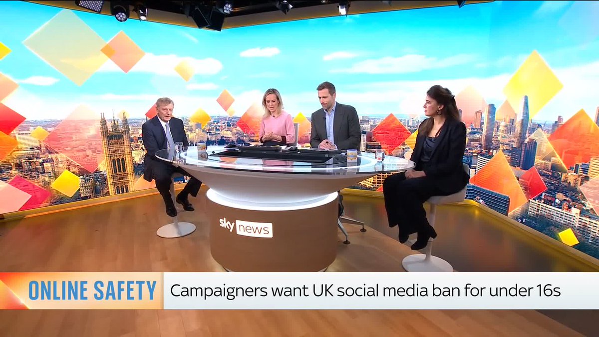 "It's our moral responsibility to do something now" Actress and campaigner Sophie Winkleman tells Sophy Ridge &amp; Wilfred Frost the UK should get on with banning social media for under 16s 📺 Sky 501, Virgin 602, Freeview 233 and YouTube