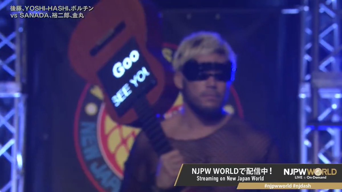 SANADA... From the profile URL #NJPW #njpwworld #njdash