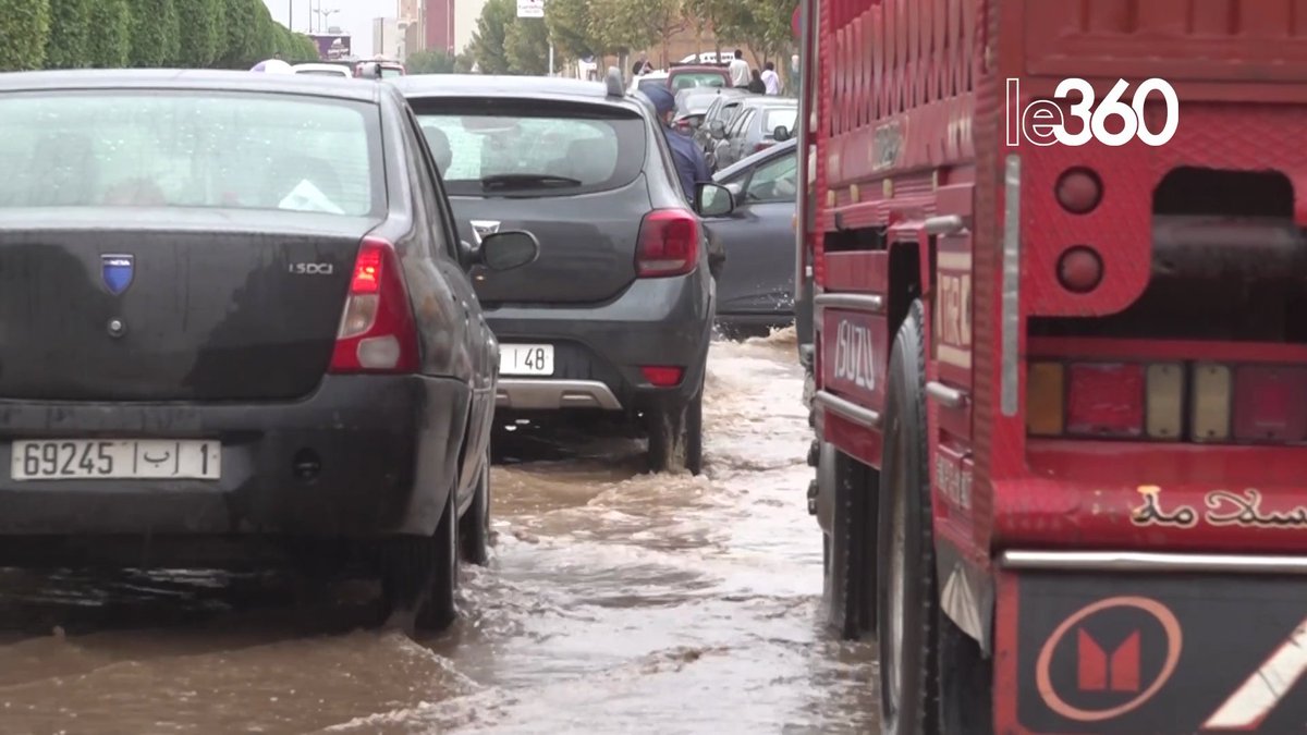 Pluies à Oujda: routes dégradées, flaques d’eau persistantes, nids-de-poule… quand les infrastructures montrent leurs limites