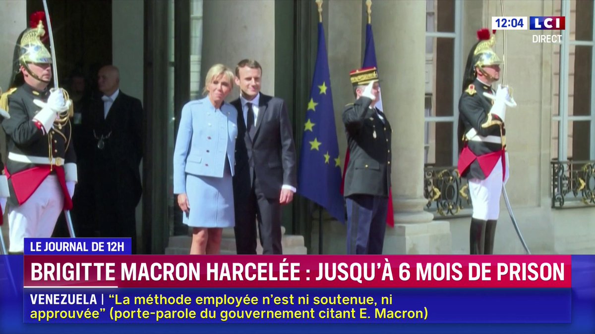 Brigitte Macron cyberharcelée : les dix accusés ont tous été reconnus coupables et condamnés à des peines de quatre à huit mois avec sursis