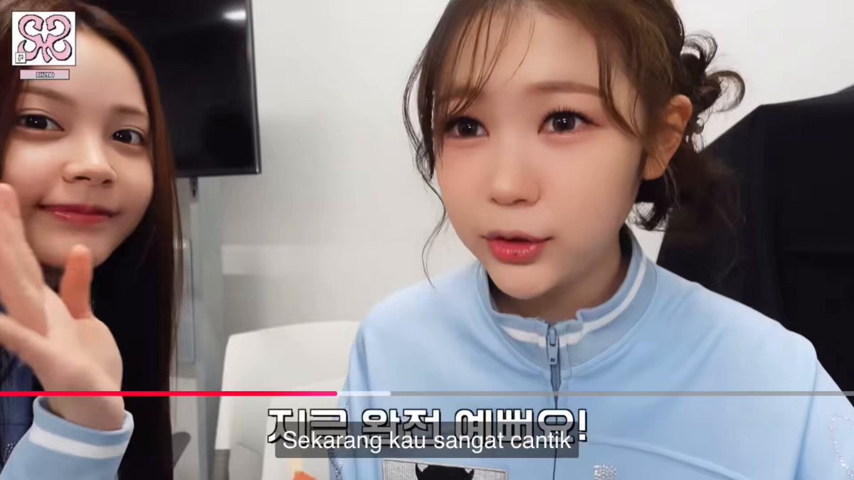 cuman dedek yeon yang bisa buat carmen salting 😜 #CARMEN #YE_ON #Hearts2Hearts