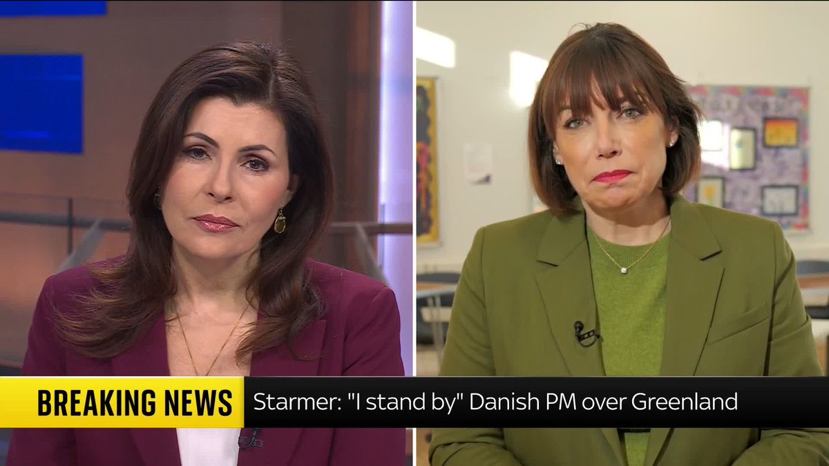 Sir Keir Starmer, speaking to Sky News political editor Beth Rigby, has said: "Let me be really clear about Greenland, the future for Greenland is for Greenland [and] the Kingdom of Denmark." 📺 Sky 501, Virgin 602, Freeview 233 and YouTube