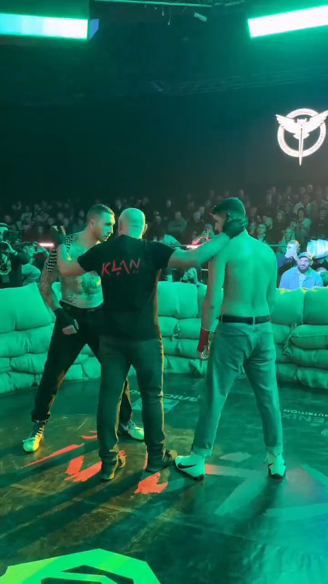 Not a drop of sympathy and respect for the opponent