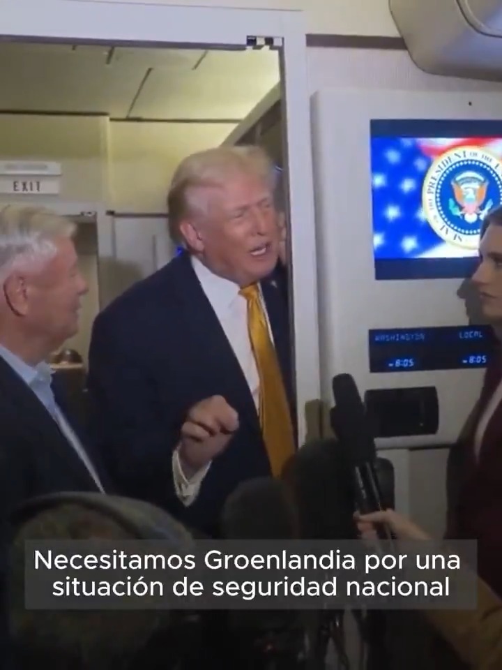 "Groenlandia": Porque Donald Trump aseguró que Estados Unidos necesita Groenlandia por razones de seguridad nacional