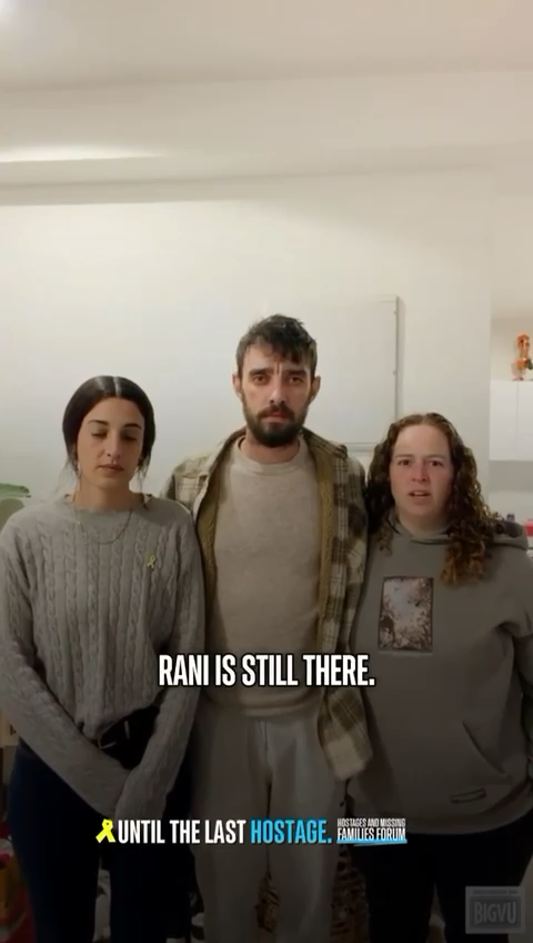Former Hamas hostage Yarden Bibas: “Ran went out to fight for us; we need to keep fighting for him.” Former hostages cannot be the only ones fighting for Ran Gvili’s return.