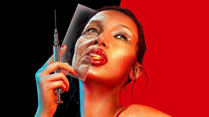 New trailer for Ryan Murphy’s THE BEAUTY, starring Evan Peters & Rebecca Hall The series follows detectives who discover a sexually transmitted virus transforming people into physical perfection, but with terrifying results Releasing January 21 on Hulu