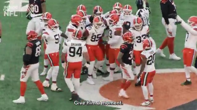.Myles Garrett was mic'd up for the moment he made NFL history Inside the NFL Week 18 Mic'd Up on X