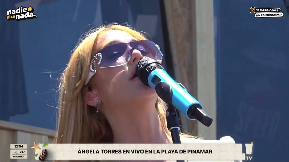 "Angelita": Por el show de Ángela Torres en #LuzuPinamar2026