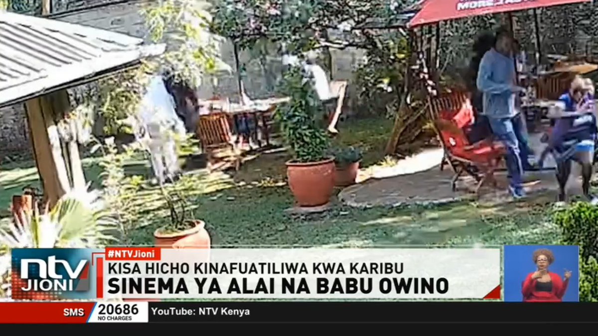 Sinema Ya Alai Na Babu Owino: Picha za CCTV zaonyesha vita kati ya mbunge Babu Owino na mwakilishi wadi Robert Alai. #NTVJioni Ruga Eval NginaKirori