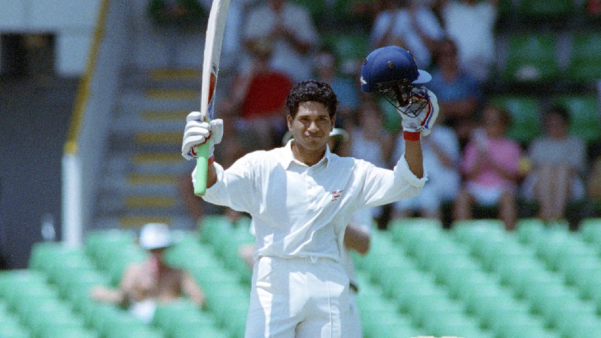 Sachin Tendulkar became the youngest to score a Test hundred in Australia on this day 34 years ago. 🇮🇳