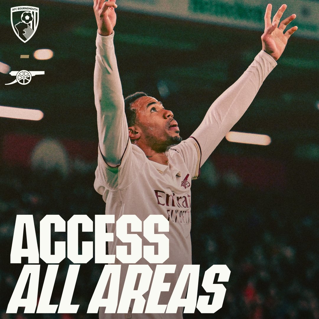 Three more points on the board ✅ Access All Areas: AFC Bournemouth is now live, Gooners 📺