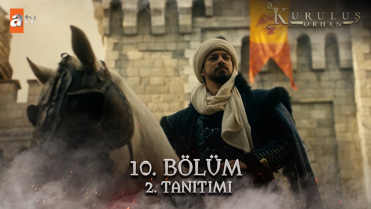 “Yarınlar, yüreği imanla çarpan milletimize yurt, ocak ve ikbal getirecek.” 10.⁠ ⁠Bölüm 2. Tanıtımı Kuruluş Orhan yeni bölümüyle 14 Ocak Çarşamba saat 20.00'de atv’de! 🔥 #KuruluşOrhan atv